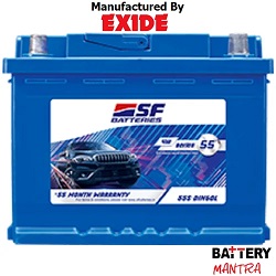 DIN 60 L (SF) EXIDE BATTERY